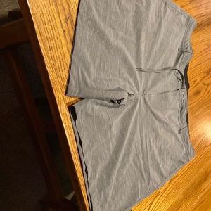 Mens new with tags gray board shorts 44 waist 9” inseam.